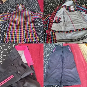 Conjunto cazadora, pantalón de esquí niña 9-13 año