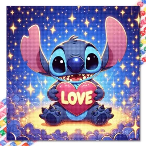 Diamond Painting Stitch Amor