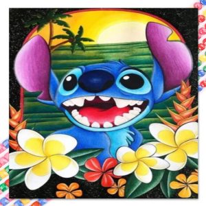 Diamond Painting Stitch Hawaii