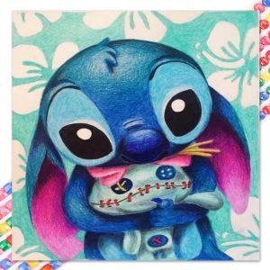 Diamond Painting Stitch Scrump Triste