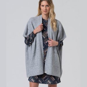 Poncho Punto Gris Surkana