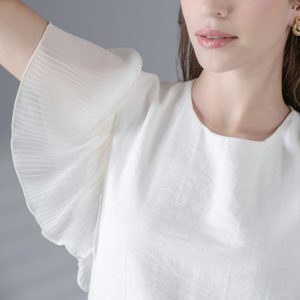 Blusa Plizada.