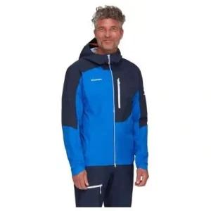 Chaqueta de Esquí Mammut Eiger Speed HS Hooded M (Azurit/Night)
