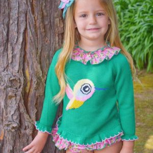 Conjunto jersey y ranita Colibrí