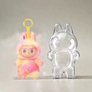 Estuche de Protección Transparente para Labubu – Serie Big Into Energy