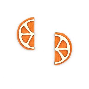 HALF ORANGE PENDIENTES. MATERIA RICA