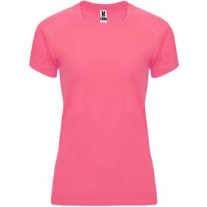 CAMISETA TECNICA BRAN MUJER ROSA FLUOR