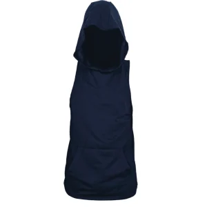 Polera sin Mangas con Capucha Primal Blue Hood