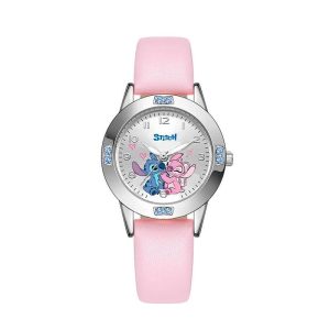Reloj Stitch Rosa