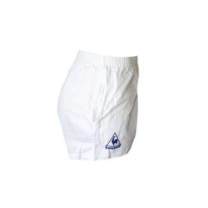 12 UNIDADES Short Deportivo Blanco Con Bolsillos Futbol Tennis Le Coq Sportif