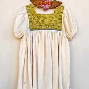 Blusa «Petra» pechera amarillo