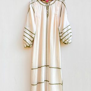 Vestido «Roberta» unión eucalipto