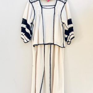 Conjunto «Julia» unión negro