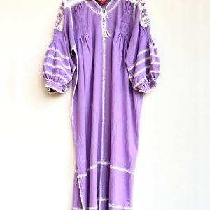 Vestido «Roberta» lila unión natural