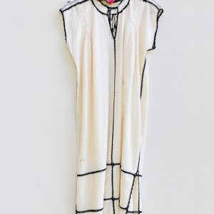 Vestido «Robertita» unión negro