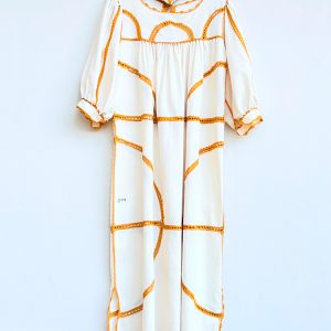 Vestido «Inés» unión oro