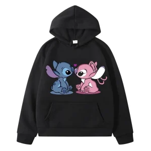 Sudadera Stitch Y Angel