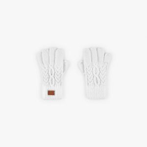 Guantes tricotosa blanco