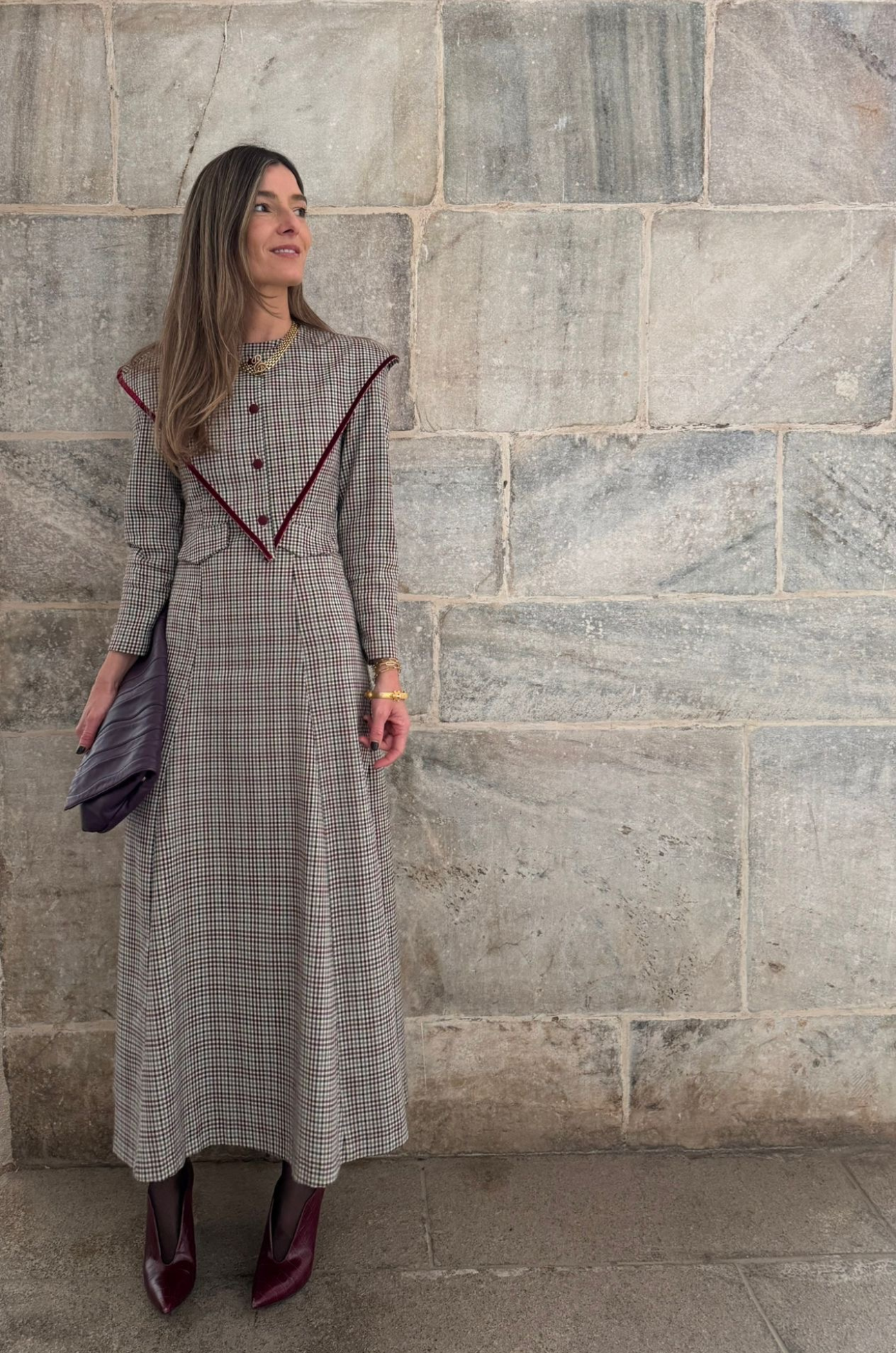 Vestido Victoria Cuadros